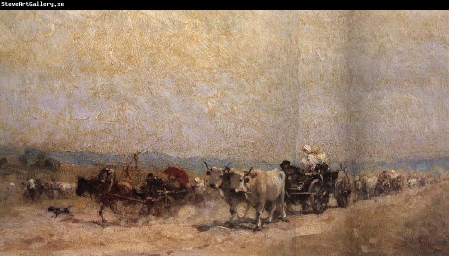 Nicolae Grigorescu The Return from the Fair